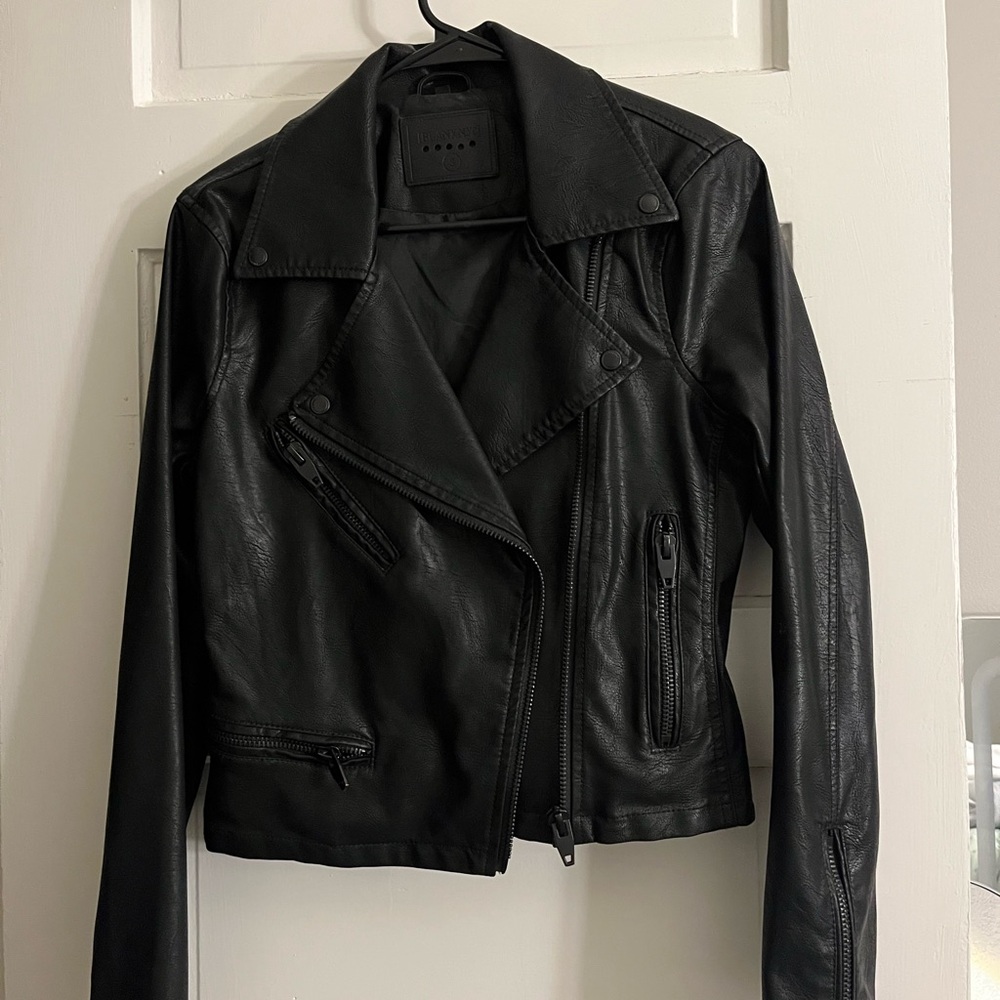 Blank NYC Black Leather Jacket